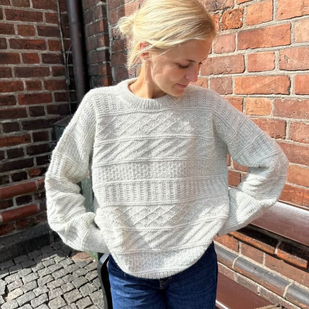 PetiteKnit Pattern Damen Pullover Storm Sweater Strickanleitung - PetiteKnit (Heft) Lieblingsgarn