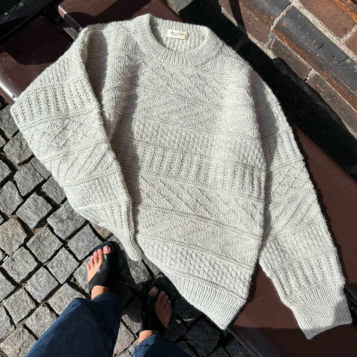 PetiteKnit Pattern Damen Pullover Storm Sweater Strickanleitung - PetiteKnit (Heft) Lieblingsgarn