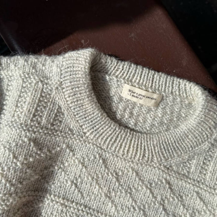PetiteKnit Pattern Damen Pullover Storm Sweater Strickanleitung - PetiteKnit (Heft) Lieblingsgarn