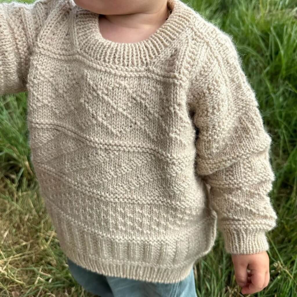 PetiteKnit Pattern Storm Sweater Junior Strickanleitung - PetiteKnit (Heft) Lieblingsgarn