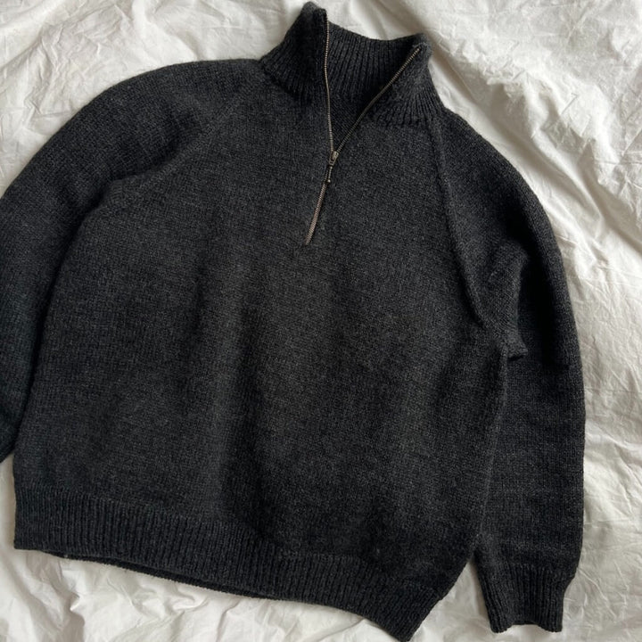 PetiteKnit Pattern Rollkragenpullover Zipper Sweater Light Strickanleitung - PetiteKnit (Heft) Lieblingsgarn