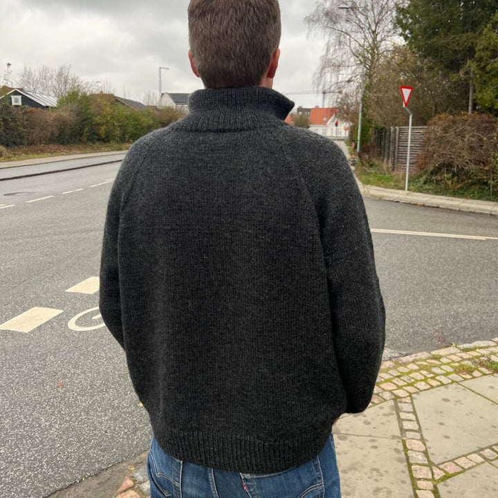 PetiteKnit Pattern Herren Pullover Zipper Sweater Light Strickanleitung - PetiteKnit (Heft) Lieblingsgarn