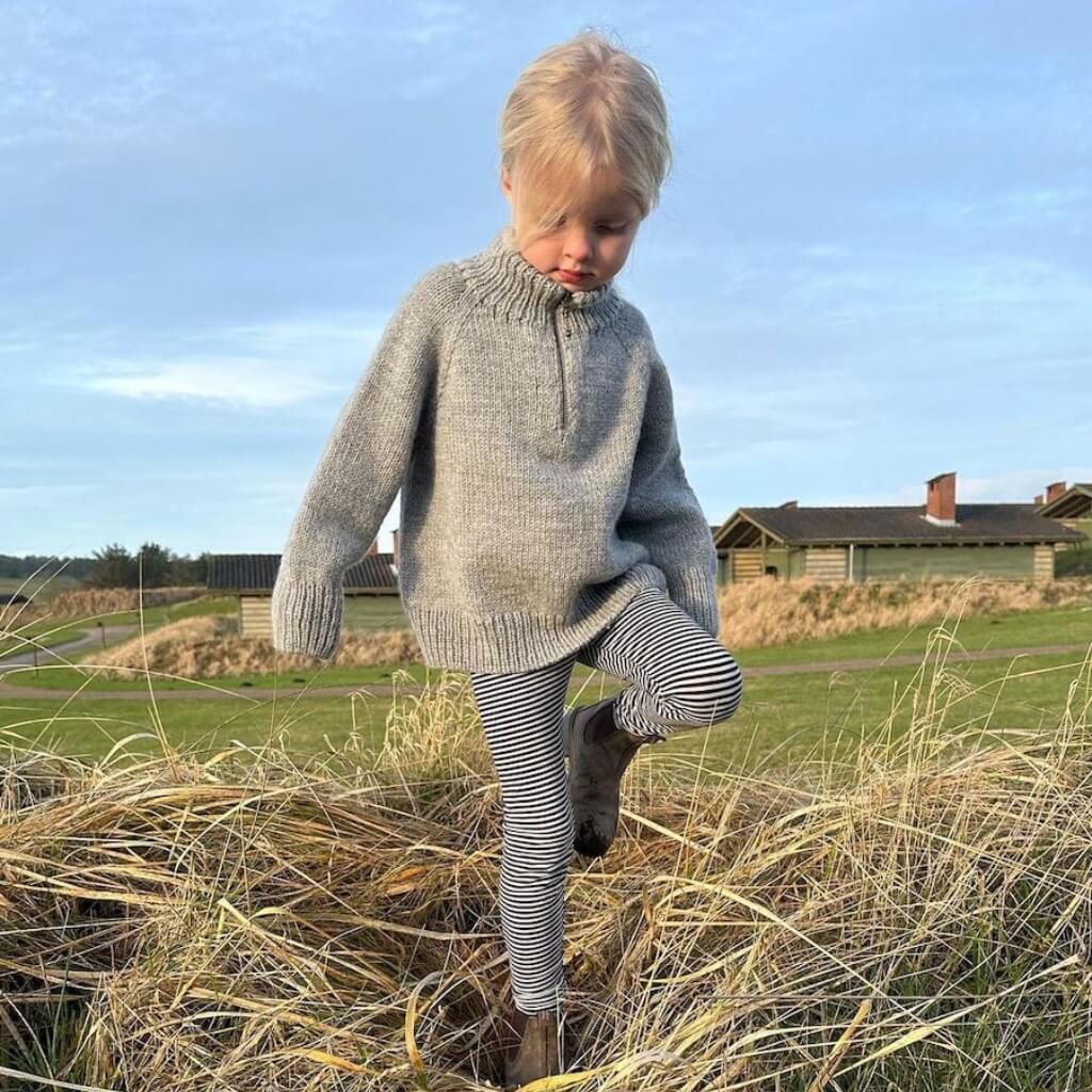 PetiteKnit Pattern Kinder Pullover Zipper Sweater Light Strickanleitung - PetiteKnit (Heft) Lieblingsgarn