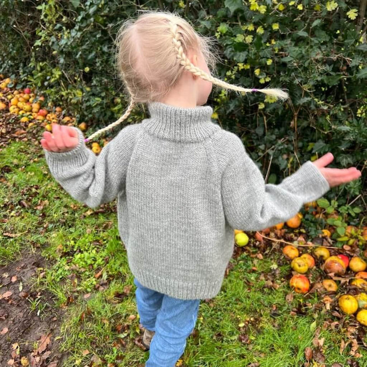 PetiteKnit Pattern Kinder Pullover Zipper Sweater Light Strickanleitung - PetiteKnit (Heft) Lieblingsgarn