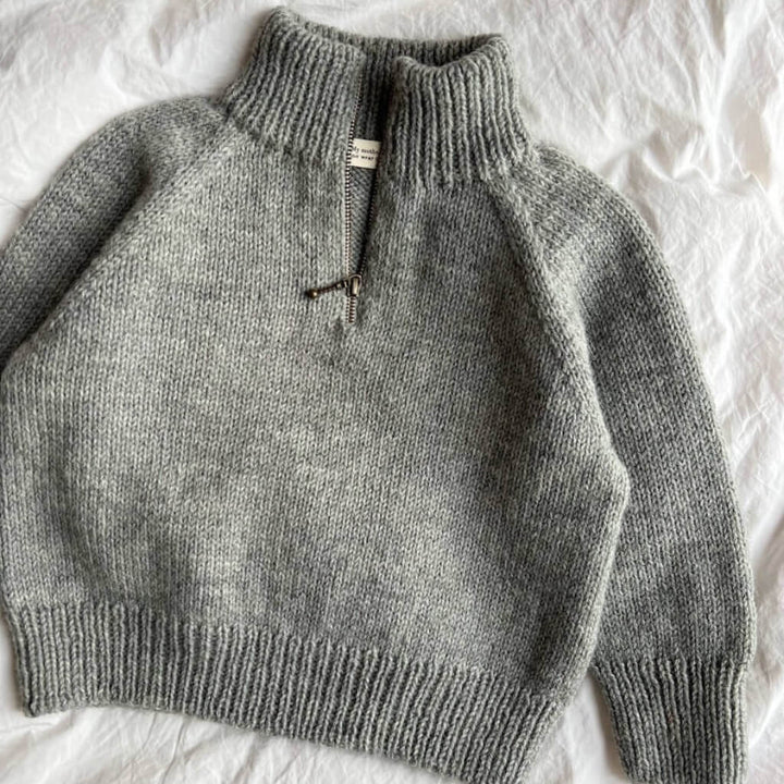 PetiteKnit Pattern Kinder Pullover Zipper Sweater Light Strickanleitung - PetiteKnit (Heft) Lieblingsgarn