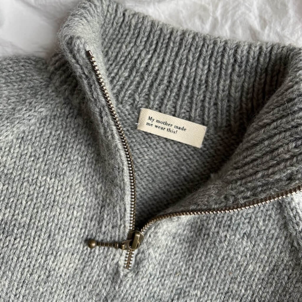PetiteKnit Pattern Kinder Pullover Zipper Sweater Light Strickanleitung - PetiteKnit (Heft) Lieblingsgarn