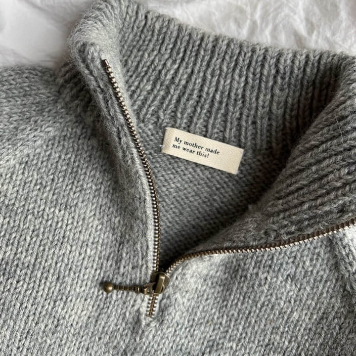 PetiteKnit Pattern Kinder Pullover Zipper Sweater Light Strickanleitung - PetiteKnit (Heft) Lieblingsgarn