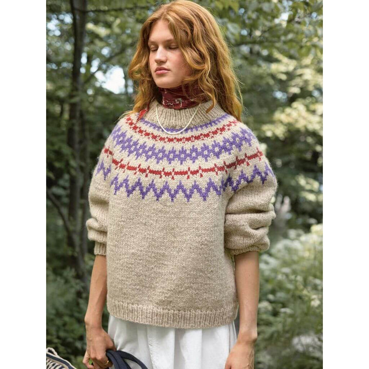 Sandnes Garn Pattern Norwegerpullover Damen Polar-Light Strickanleitung - Sandnes Garn (Heft) Lieblingsgarn