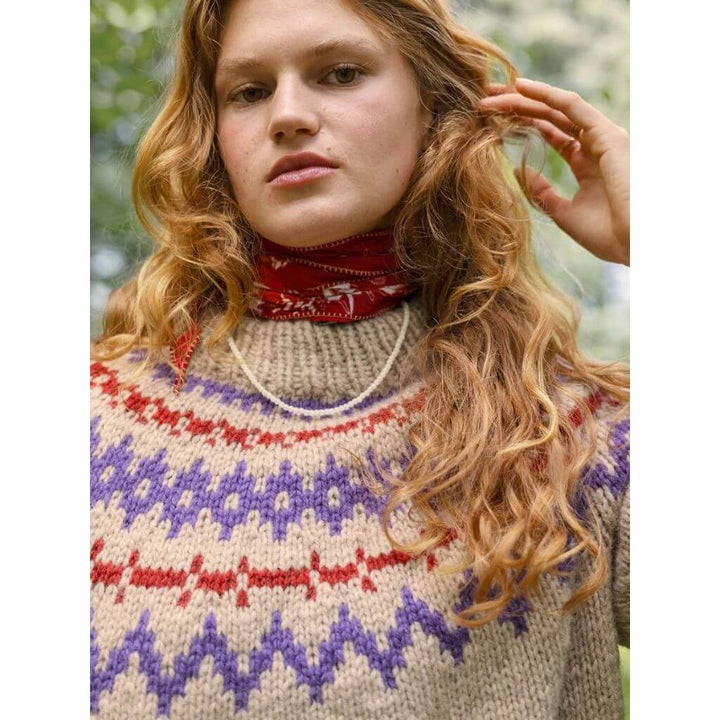 Sandnes Garn Pattern Norwegerpullover Damen Polar-Light Strickanleitung - Sandnes Garn (Heft) Lieblingsgarn