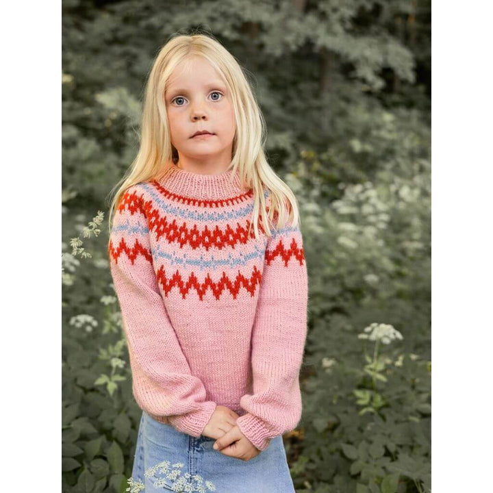 Sandnes Garn Polar-Light Kinderpullover Strickanleitung - Sandnes Garn (Heft) Lieblingsgarn