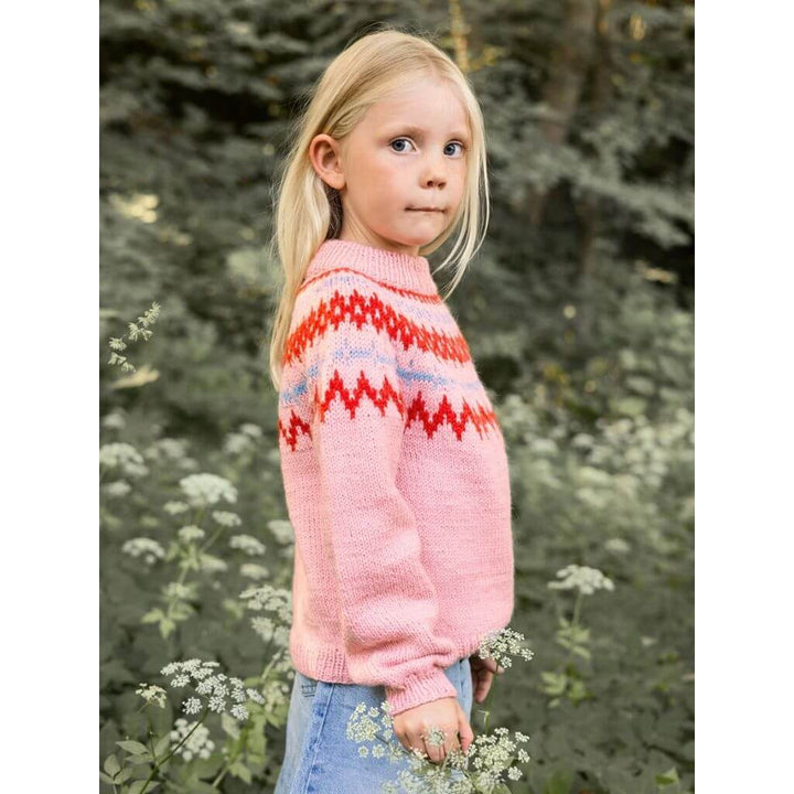 Sandnes Garn Polar-Light Kinderpullover Strickanleitung - Sandnes Garn (Heft) Lieblingsgarn