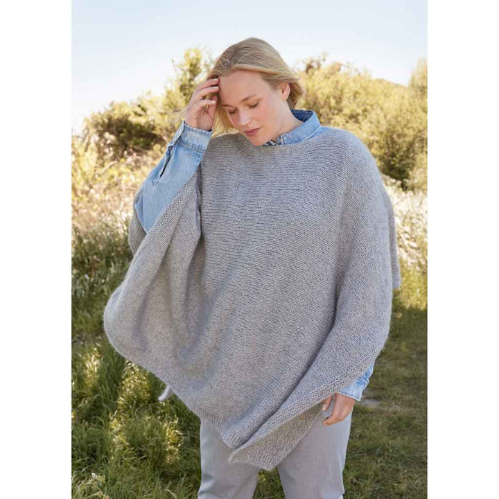 Poncho Strickanleitung - Lana Grossa (PDF)
