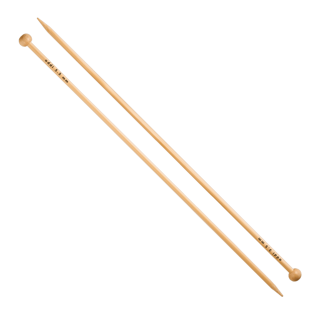 Addi 35 cm / 3 Addi Jackenstricknadeln aus Bambus - 500-7 Lieblingsgarn