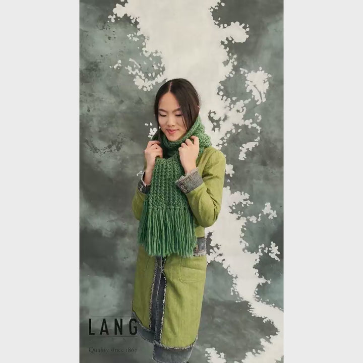 Schal Unisex Amy Strickanleitung - Lang Yarns (Heft)