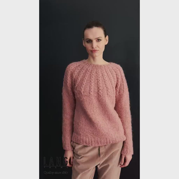Pullover Claire Strickanleitung - Lang Yarns (Heft)