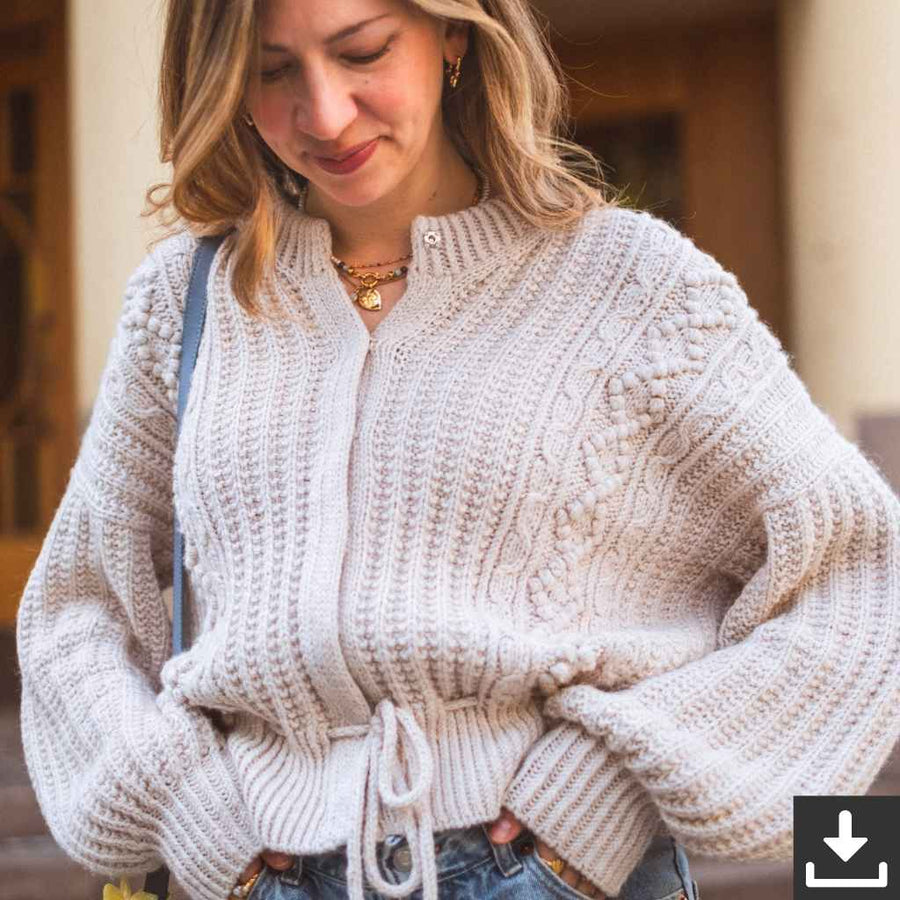Kutovakika - Veronika Lindberg Pride & Pearls Cardigan Strickanleitung - Kutovakika (PDF, englisch) Lieblingsgarn