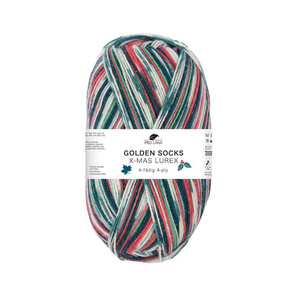 Pro Lana Golden Socks X-Mas Lurex
