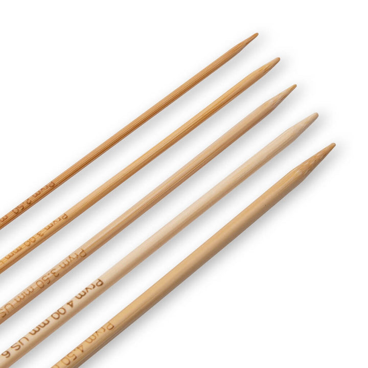 Prym 1530 Strumpfstricknadeln Bambus Set