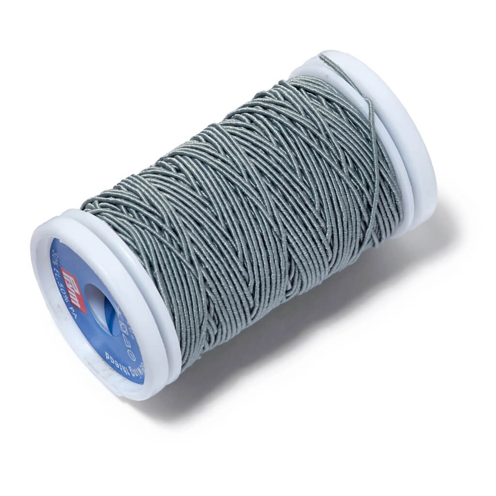 Prym hellgrau Prym Elastic-Nähfaden 0,5mm Lieblingsgarn