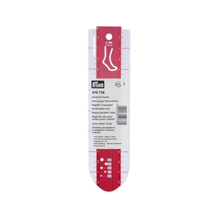 Prym Prym Handmaß Socke 20 cm Lieblingsgarn