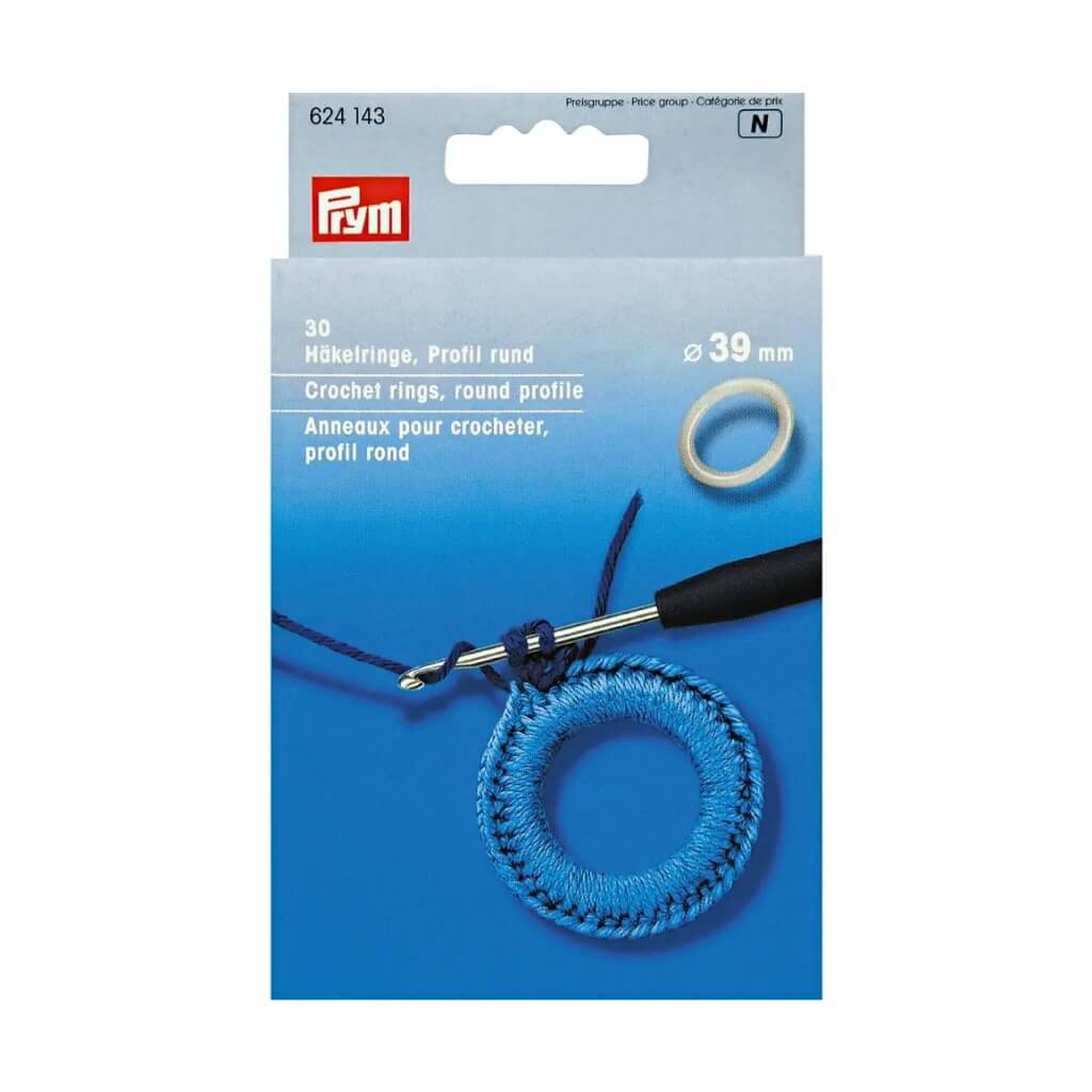 Prym rund 39 mm Prym Häkelringe Lieblingsgarn