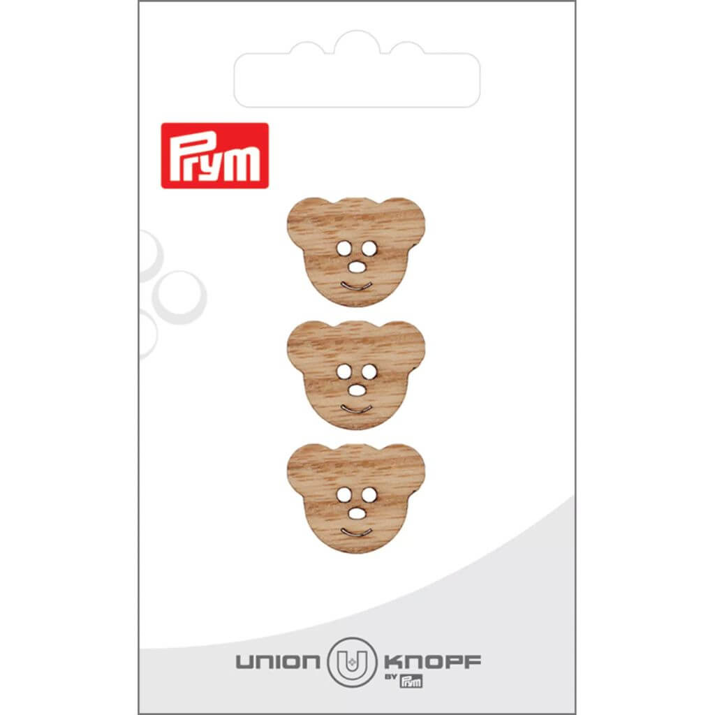 Prym Prym 2-Loch Knöpfe Bär 18mm Lieblingsgarn