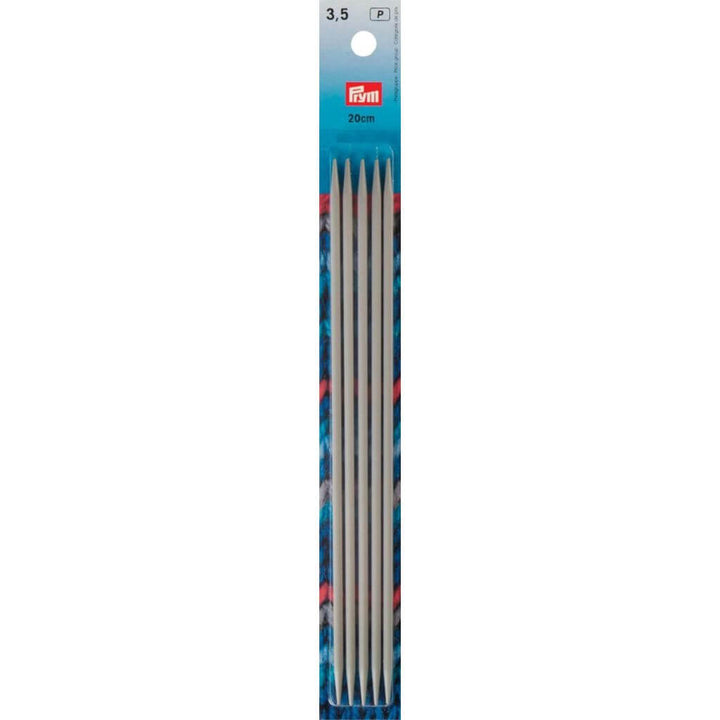 Prym Strumpfstricknadeln ALU 10 - 40 cm, Farbe 20 – Metall bei Lieblingsgarn