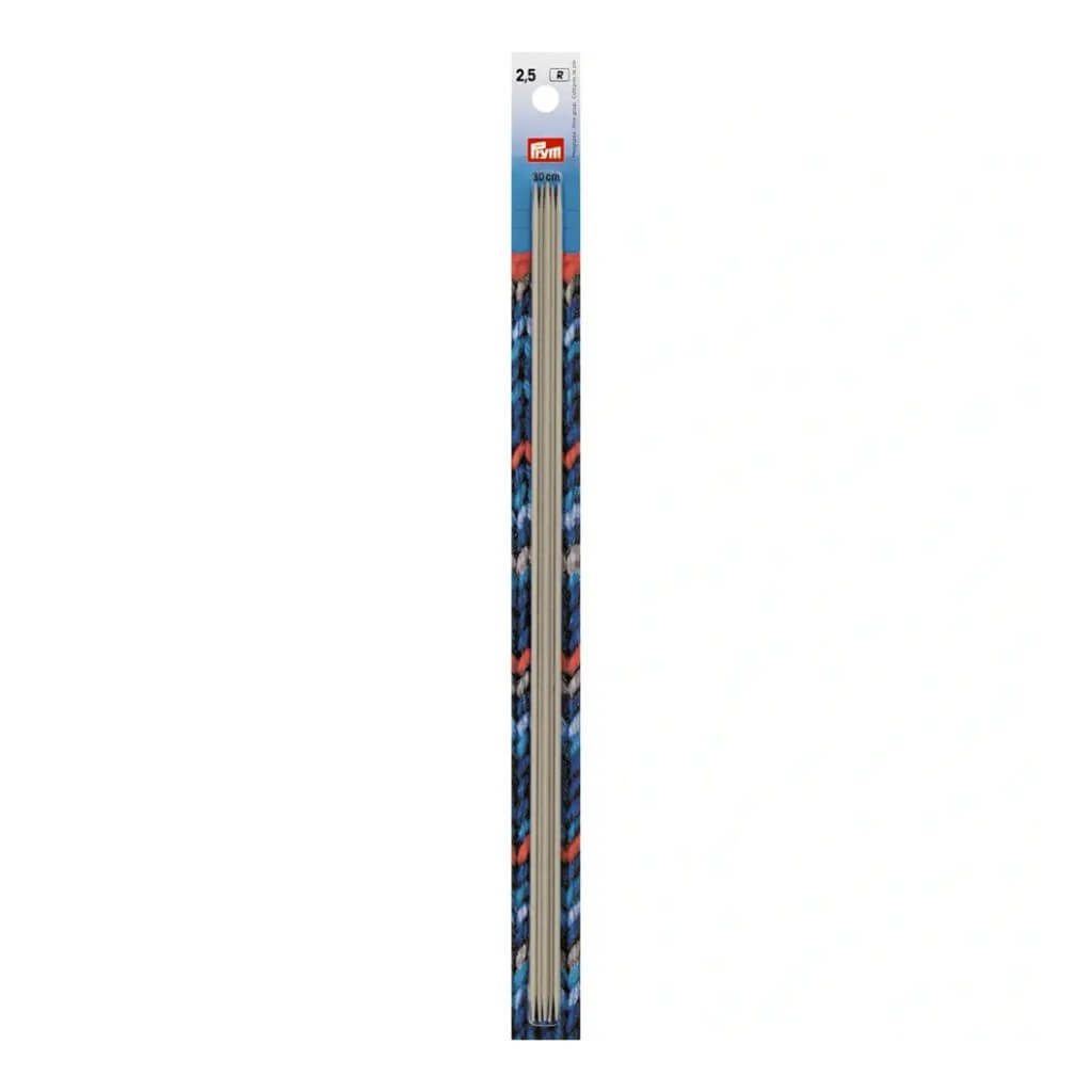 Prym 40 cm / 2,5 Prym Strumpfstricknadeln ALU 10 - 40 cm Lieblingsgarn