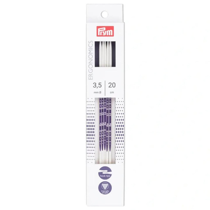 Prym 20 cm / 3,5 mm Prym Ergonomics Strumpfstricknadeln 20 cm Lieblingsgarn