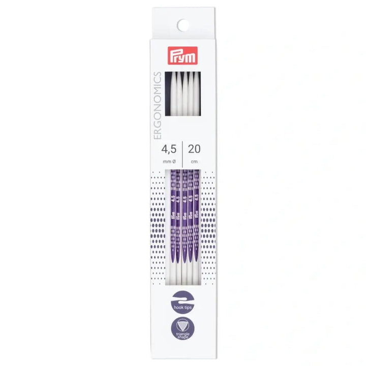 Prym 20 cm / 4,5 mm Prym Ergonomics Strumpfstricknadeln 20 cm Lieblingsgarn