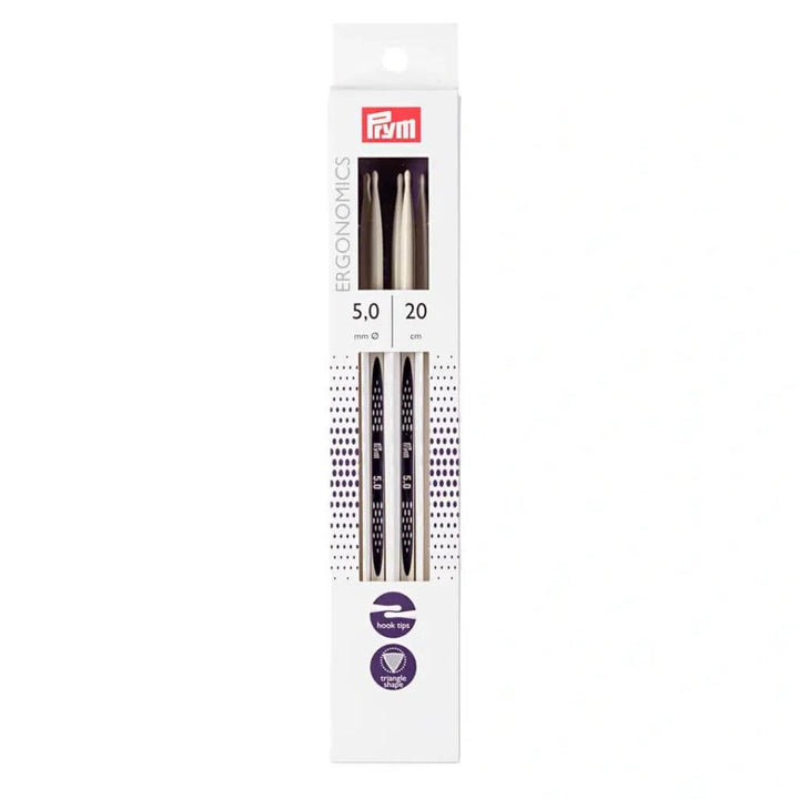 Prym 20 cm / 5 mm Prym Ergonomics Strumpfstricknadeln 20 cm Lieblingsgarn