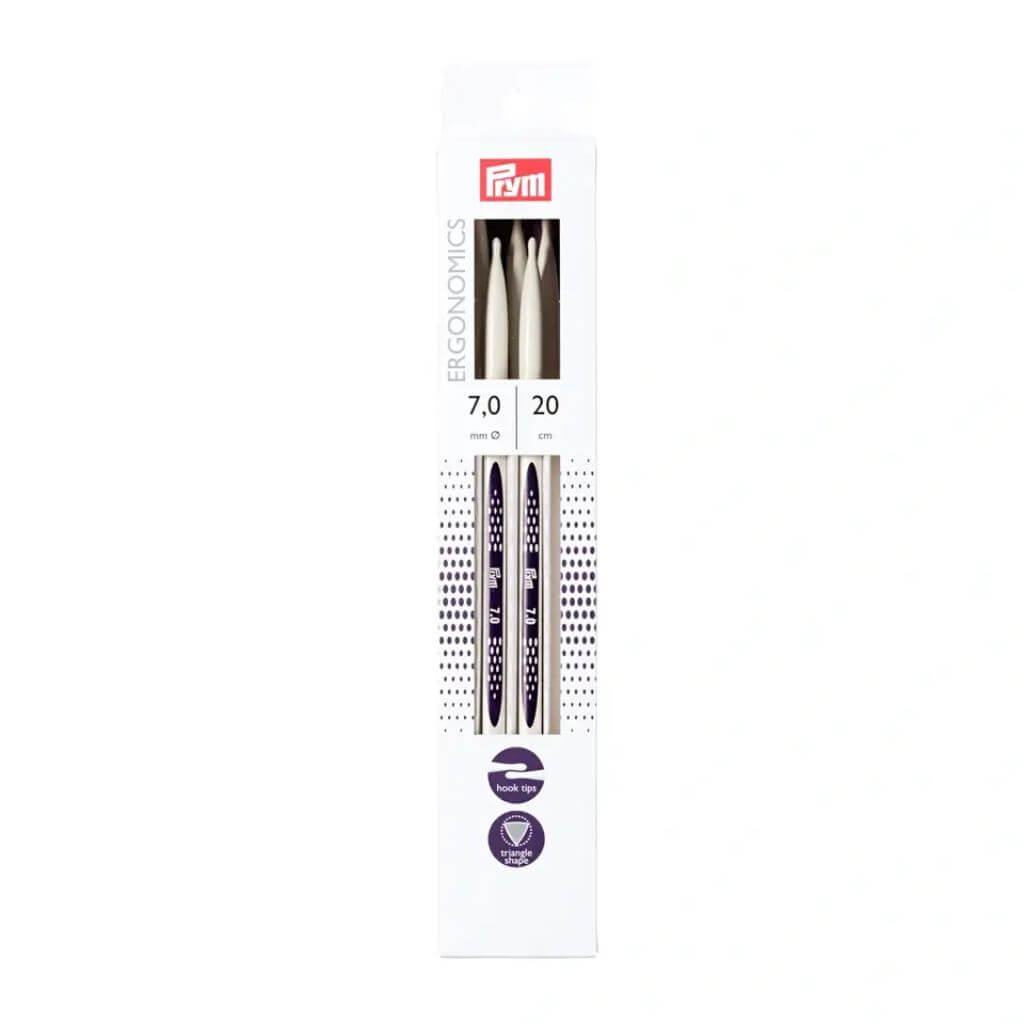 Prym 20 cm / 7 mm Prym Ergonomics Strumpfstricknadeln 20 cm Lieblingsgarn