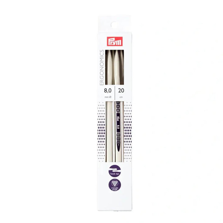 Prym 20 cm / 8 mm Prym Ergonomics Strumpfstricknadeln 20 cm Lieblingsgarn