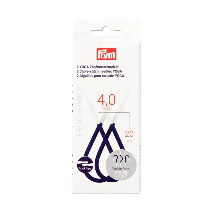 Prym 20 cm / 4 mm Prym Yoga Zopfmusternadel Lieblingsgarn
