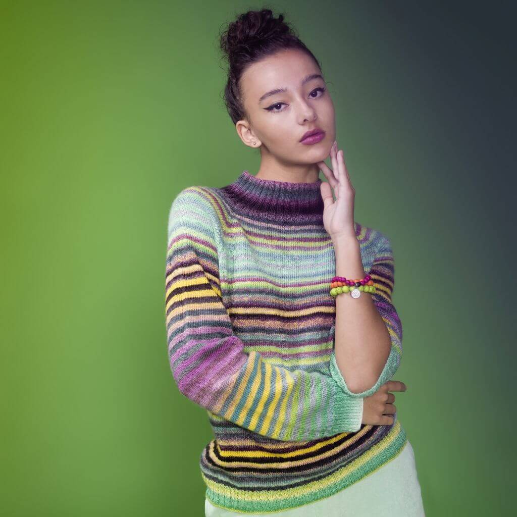 Schoppel Wolle Pullover Stripes Strickanleitung - Schoppel Design (Heft) Lieblingsgarn