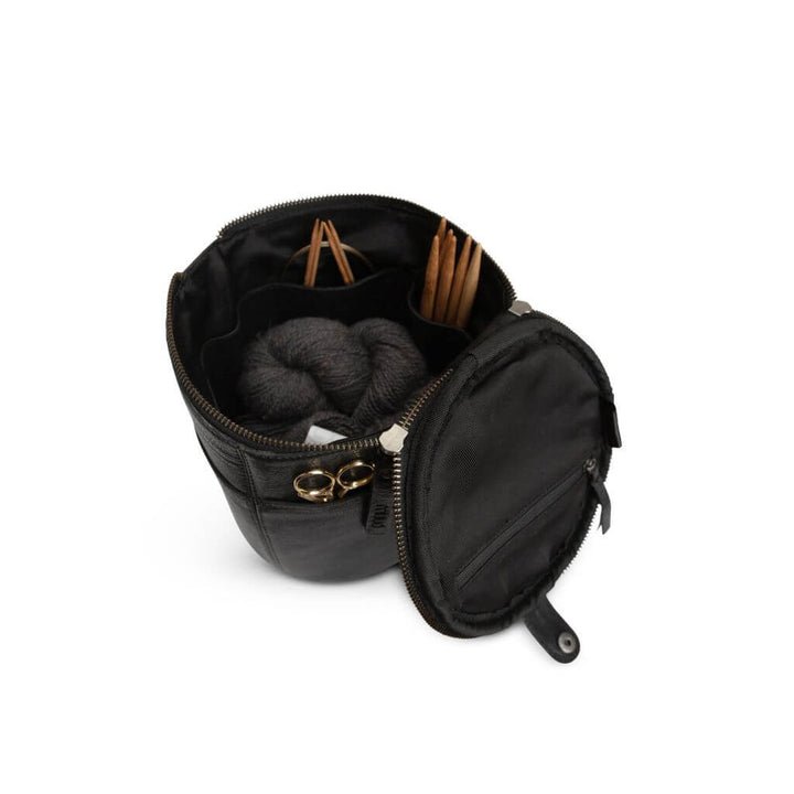 muud muud Saturn - Projekttasche aus Leder Lieblingsgarn