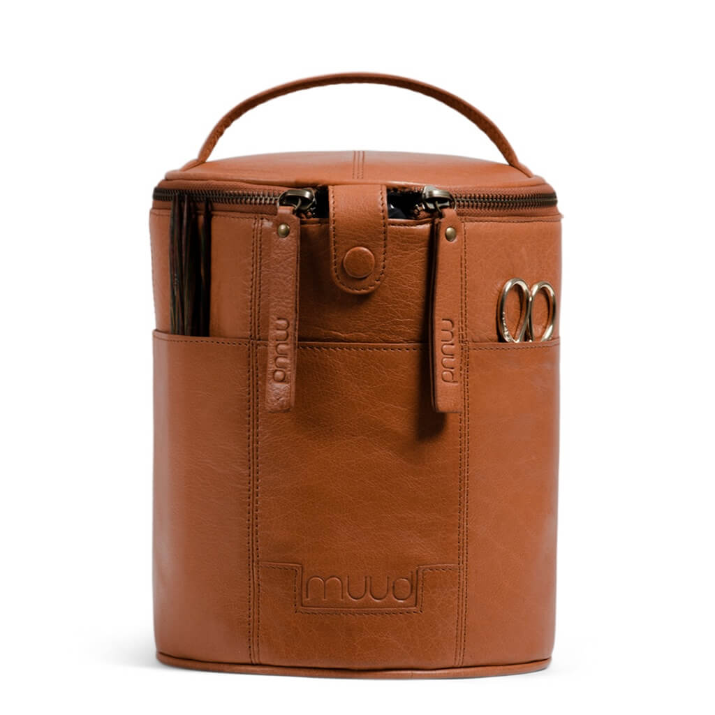 muud muud Saturn - Projekttasche aus Leder Lieblingsgarn