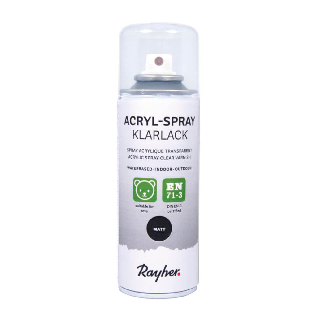 Rayher Rayher Acryl Spray Klarlack, Matt, 200ml Lieblingsgarn