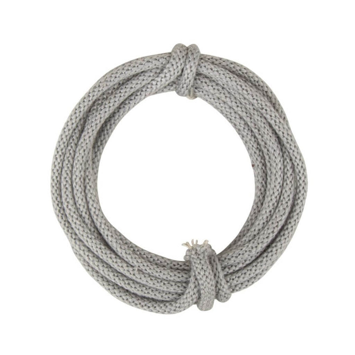 Rayher hellgrau Rayher Strickschlauch mit Draht 5 mm Lieblingsgarn