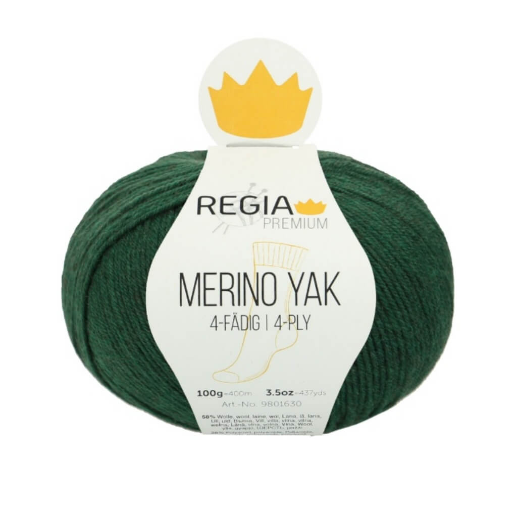 Schachenmayr 7521 - Tanne Meliert Schachenmayr Regia Premium Merino Yak Lieblingsgarn