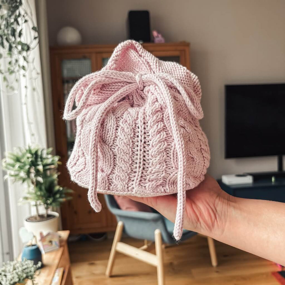 Carolin Balmes Beutel Richard ProjectBag Strickanleitung - Carolin Balmes (PDF) Lieblingsgarn