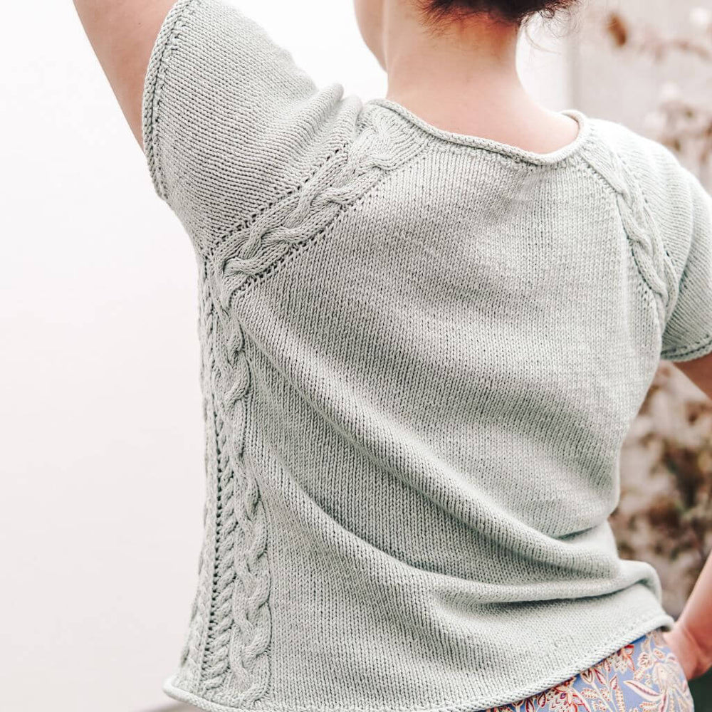 Carolin Balmes Shirt Ricardas Summertee Strickanleitung - Carolin Balmes (PDF) Lieblingsgarn