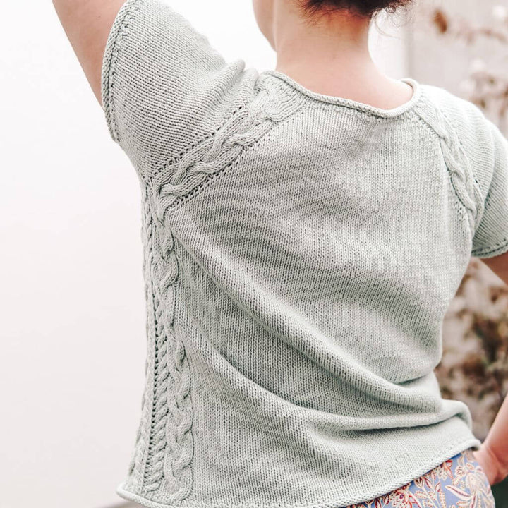 Carolin Balmes Shirt Ricardas Summertee Strickanleitung - Carolin Balmes (PDF) Lieblingsgarn