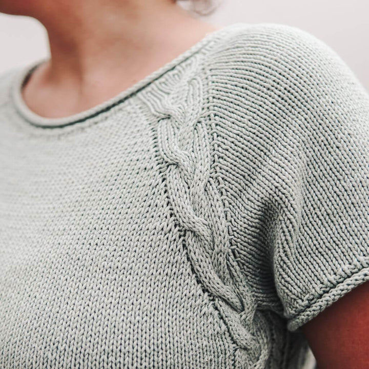 Carolin Balmes Shirt Ricardas Summertee Strickanleitung - Carolin Balmes (PDF) Lieblingsgarn