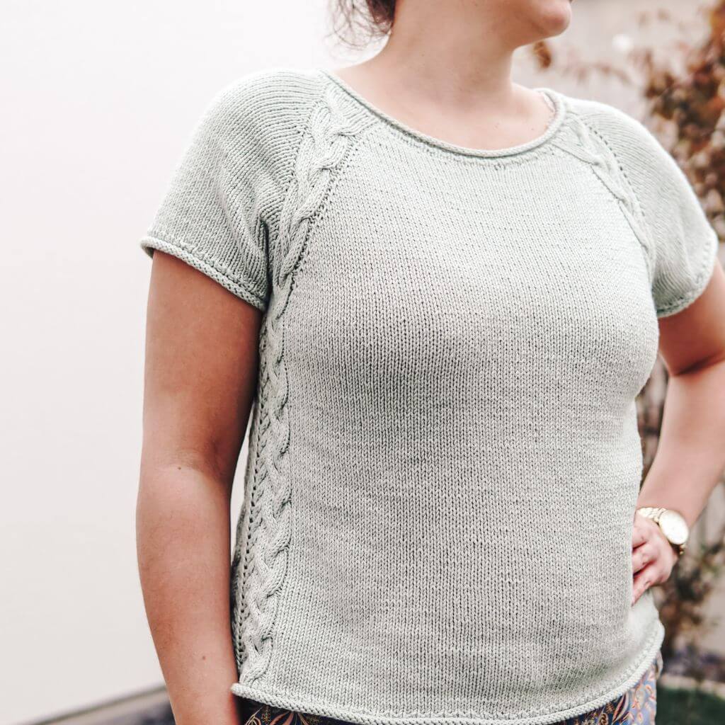 Carolin Balmes Shirt Ricardas Summertee Strickanleitung - Carolin Balmes (PDF) Lieblingsgarn