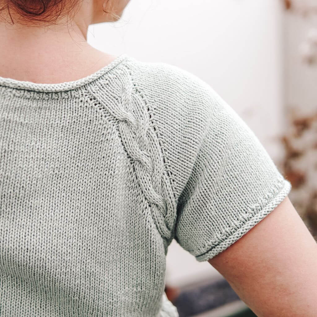 Carolin Balmes Shirt Ricardas Summertee Strickanleitung - Carolin Balmes (PDF) Lieblingsgarn
