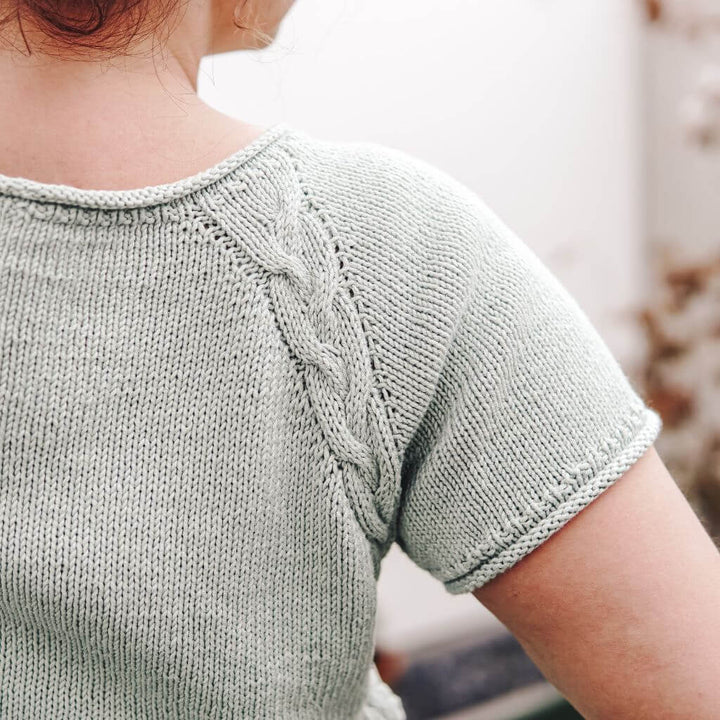 Carolin Balmes Shirt Ricardas Summertee Strickanleitung - Carolin Balmes (PDF) Lieblingsgarn