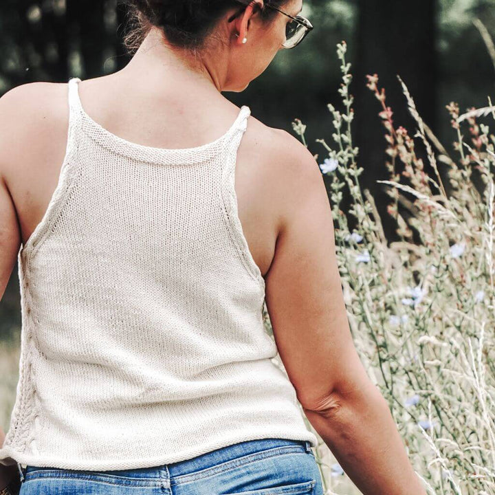 Carolin Balmes Ricardas Summertop Strickanleitunfg - Carolin Balmes (PDF) Lieblingsgarn