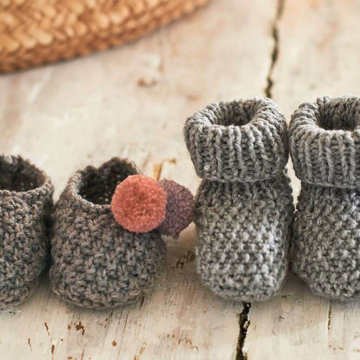 Rico Design Pattern Perlmuster Babyschuhe Strickanleitung - Rico Design (PDF) Lieblingsgarn