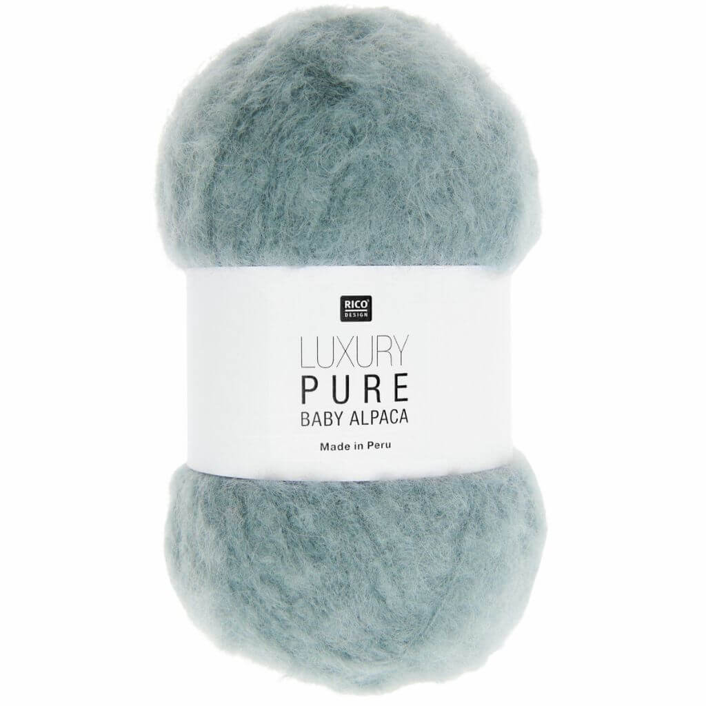 Rico Design 008 - Rauchblau Rico Design Luxury Pure Baby Alpaca 50g Lieblingsgarn